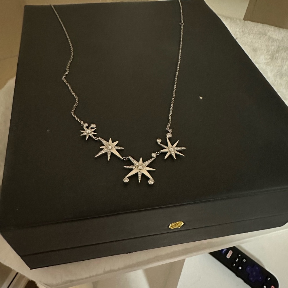 Diamond necklace valued at 6800$. So beautiful and loved.